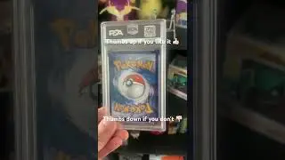 Best Pokémon card. Typhlosion. Rainbow. Rate it or hate it. graded cards