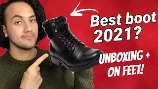 THIS PAIR OF BOOTS IS SO NICE! MALE BOOT HAWKIE AND CO, UNBOXING + ON FEET!