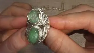 BERYLS! + CITRINES AND ROCK CRYSTAL. JEWELRY IN SILVER, HANDMADE.