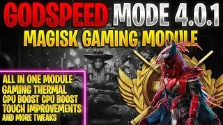 Best Magisk Gaming Module | GODSPEED MODE | Best Magisk Module for BGMI/PUBG | PUBG Lag Fix