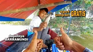 Menang banyak..!! Mancing kakap putih di spot gratis menggunakan umpan bersubsidi