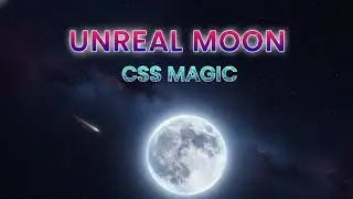 This Moon Animation in CSS Looks Unreal