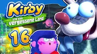 KIRBY UND DAS VERGESSENE LAND ⭐ #16: Der Sammler der Schlaflosschlucht (Gürteltor Boss Battle)