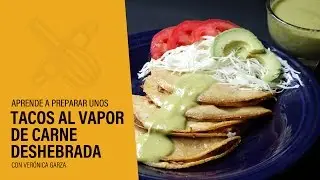 Tacos Al Vapor De Carne Deshebrada