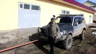 Два рычага или палки вместо лебедки, метод вертолет