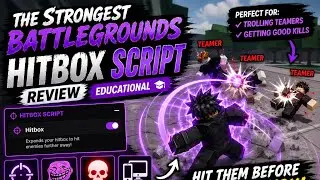 The Strongest Battlegrounds Hitbox mobile | PC supported
