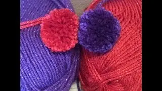 DIY~Clover Pom Pom Maker Tutorial~Make Thick, Beautiful Pom Poms!