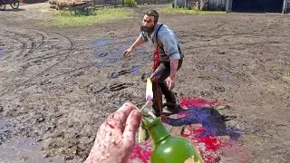 🔥🧨[4K] Dynamite & Fire Bottle Gameplay #63 - Red Dead Redemption 2