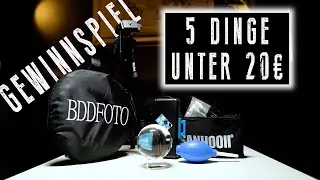 5 EQUIPMENT TIPPS UNTER 20€ FOTOGRAFIE EINSTEIGER | Günstiges Fotografie Equipment | GEWINNSPIEL🔥