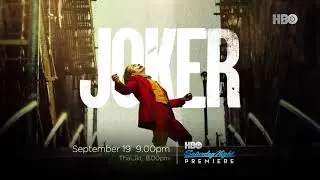 HBO - Joker Premieres 19 September