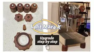 Lelit Mara X accessories upgrade | step by step #lelit