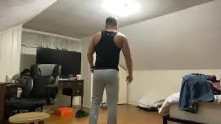 Loud farting