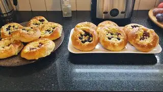 Vlog 🇩🇪/Воздушное тесто на  Ватрушки/Ватрушки с Творогом и С Штрейзелем (крошкой)
