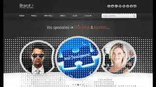 Brand X  Premium PSD Template