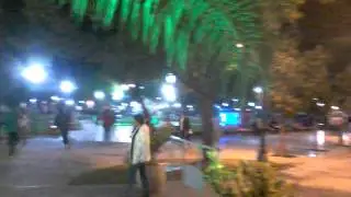 LA RECIENTE INAUGURADA PLAZA LIBERTAD   Vista Nocturna