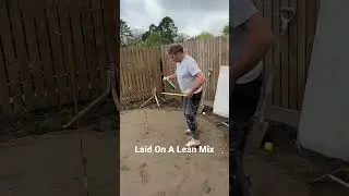 #Porcelain #Paving On A Lean Mix #Concrete Sub Base Part 1