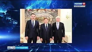 Юнус Бек Евкуров встретился с представителями Верховных Судов России и Ингушетии