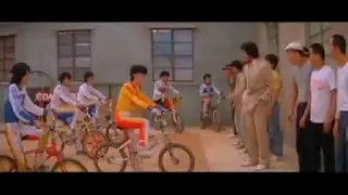 BMX Fight Scene from movie The Lady is The Boss (1983)
