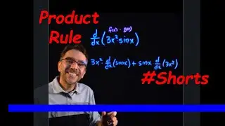 Find the Derivative Using the PRODUCT RULE | Calculus 