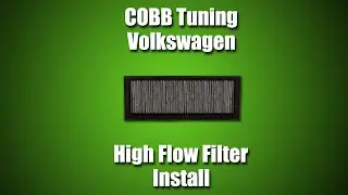 COBB Tuning - Volkswagen MK6 GTI High Flow Filter