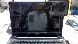 Asus A42J Black Screen (after flash bios fail)