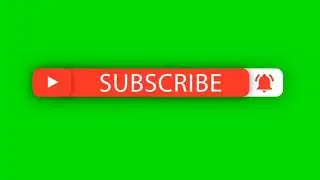 Youtube Subscribe Green Screen || Youtube Subscribe Button And Bell Icon Green Screen