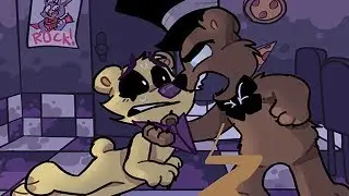 ФРЕДДИ НАПАЛ НА ГОЛДЕН ФРЕДДИ  ☘ СПРОСИТЕ МЕНЯ ЧТО-НИБУДЬ ☘ ASK ME ANYTHING ☘ FNAF КОМИКС № 17