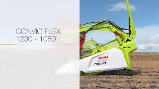 New CLAAS draper CONVIO FLEX 1230-1080. Animation.