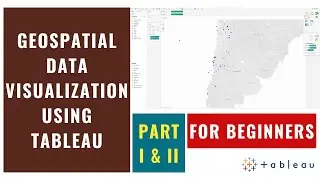 Geospatial data visualization using tableau | #tableau #gis #geospatial #tableauvisualization