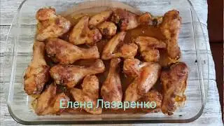 КРЫЛЫШКИ В ДУХОВКЕ В СОЕВОМ СОУСЕ