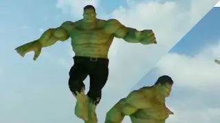 Hulk/Marvel's/green screen hulk/vfx/graphics/free use/super heroes/free use/3d animation/avengers