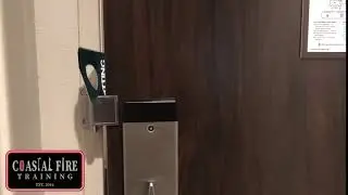 Defeat Hotel Latch With Do Not Disturb Card. (Through-The-Lock)