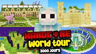 J'ai survécu 3000 jours sur Minecraft Hardcore [World Tour]