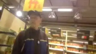 Crazy man talking about politicians