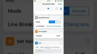 Apple Siri Shortcuts App Workflow