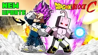 New God of Destruction & Majin Buu Race for Dragon Block C Minecraft - Instant Transmission