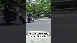 #CRASH BOCIL MAKSA CORNERING