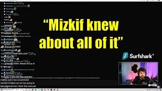 Destiny claims a source says Mizkif knew about all of it!