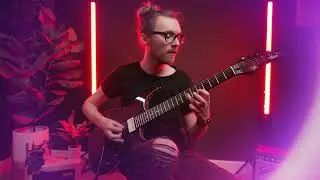 SELF-LUMINOUS RED // by JARED BRANDON (Plant_Based_Riffs) // Guitar Play-Through