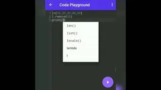 Operations on list || Python