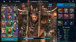 Let's Play RAID: SHADOW LEGENDS DAY 241 LUMBERER (Android Gameplay)
