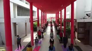 International Yoga Day at IIT Patna Drone View|Gymkhana Shot |#iitp #iitpatna #iit #jee #iitjee