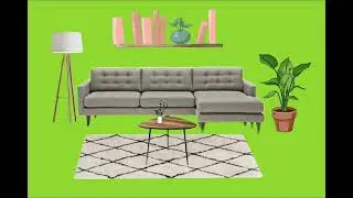 Livingroom green screen 🛋