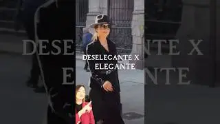 Elegante x deselegante