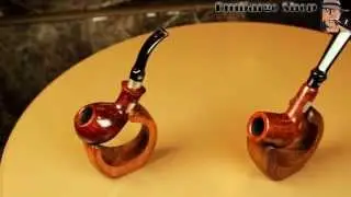Stanwell  Pipe of the year 2012 brown polished, Stanwell xmas 2009 polished