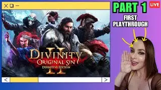 DIVINITY: ORIGINAL SIN 2 | Part 1 | First playthrough, comfy company 🌠