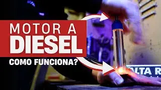 COM FUNCIONA O MOTOR DIESEL? Exemplo prático! - Alta RPM