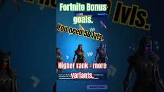Felina skin Fortnite bonus goals.