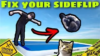 CAN'T LAND THE SIDEFLIP? TRY THIS! *fix your sideflip fast*