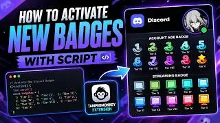 🚀 HOW TO ACTIVATE THE NEW DISCORD BADGES WITH A SCRIPT!  (FULL GUIDE)